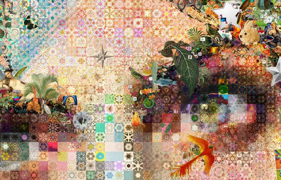 "The Enchantress" Collage