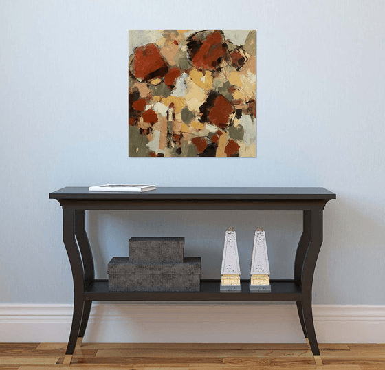 Autumn: Young Woman with Dogs