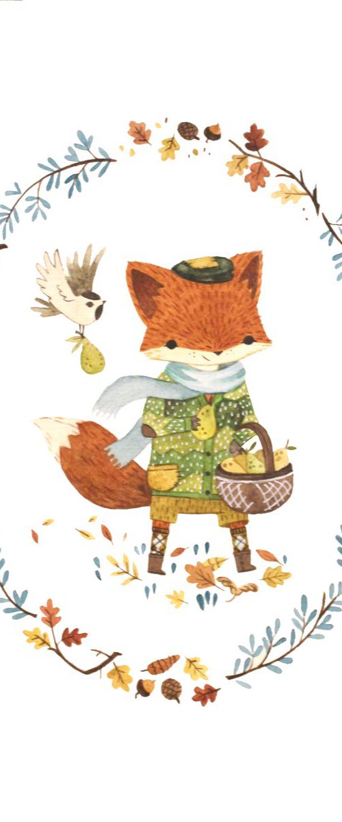 Mr. Fox - autumn by Irina Poleshchuk