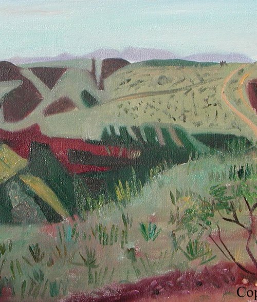 Green Mountains by Anastasia Kondratovich
