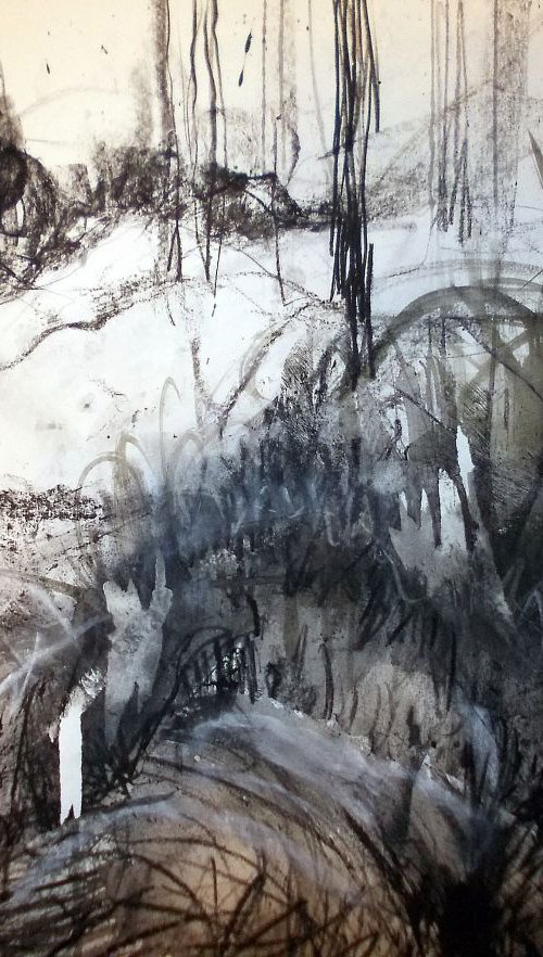 winter landscape by Nevena Kostić