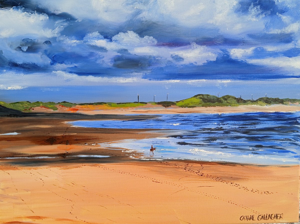 On Doonbeg By Cathal Gallagher, 24 X 18, Artwork For Sale On Artfinder