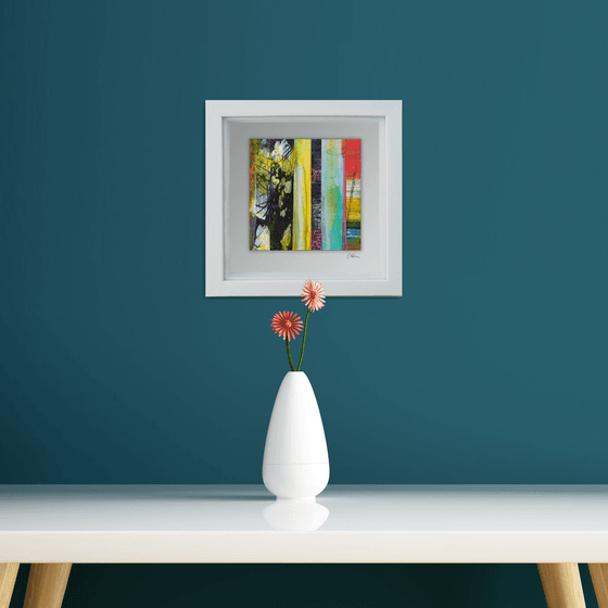 Framed ready to hang original abstract  - Feedback #19