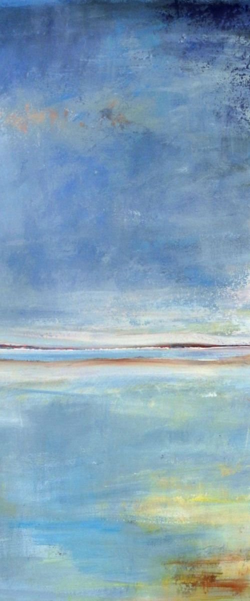 Ambient Blue Abstract - 36x30 by BenWill