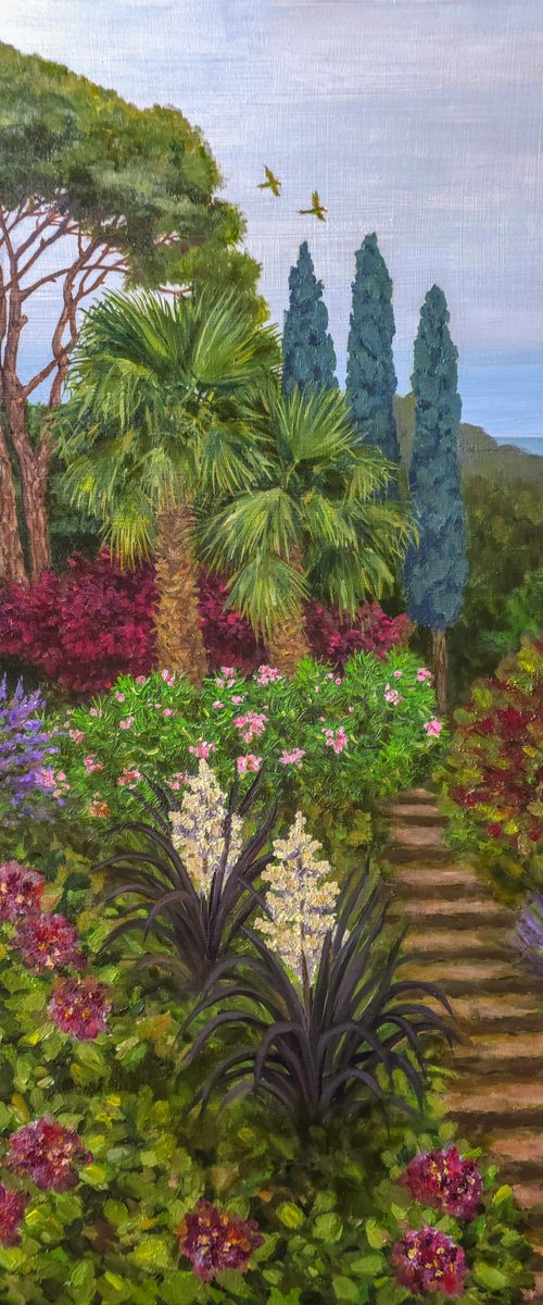 Overcast Mediterranean Gardens by Katia Bellini