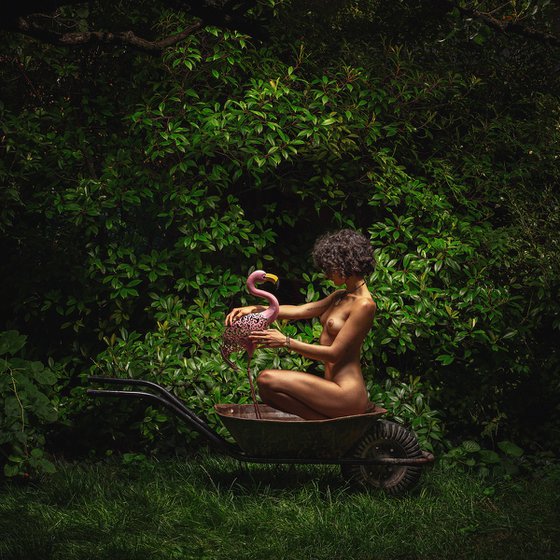 Lady of the Lake I. - Art Nude Photography