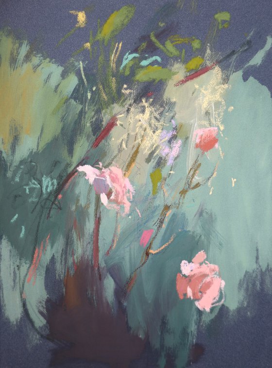 Roses in the wind