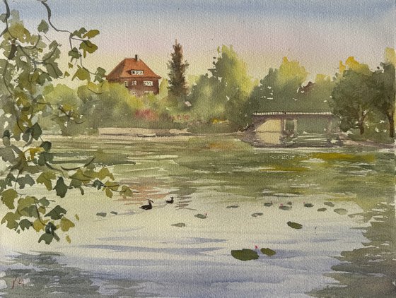 Morning at Alster
