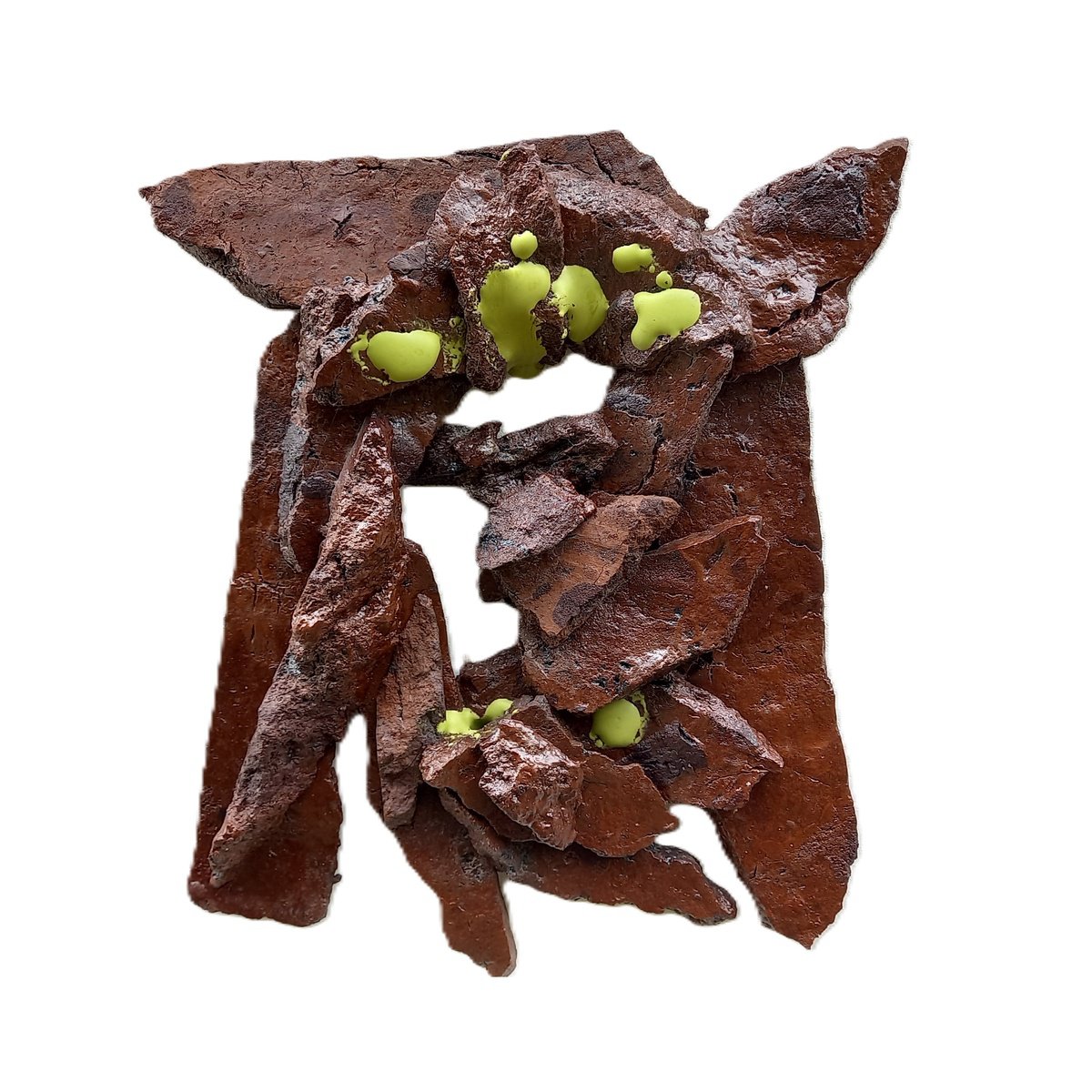 Organic Abstract Relief By Ognyan Chitakov, 10 X 16", "X", Original Artwork