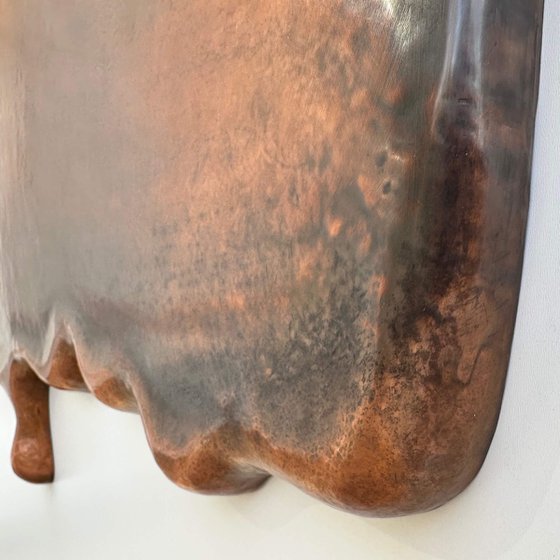 "Summer in the South" Copper Wall Sculpture
