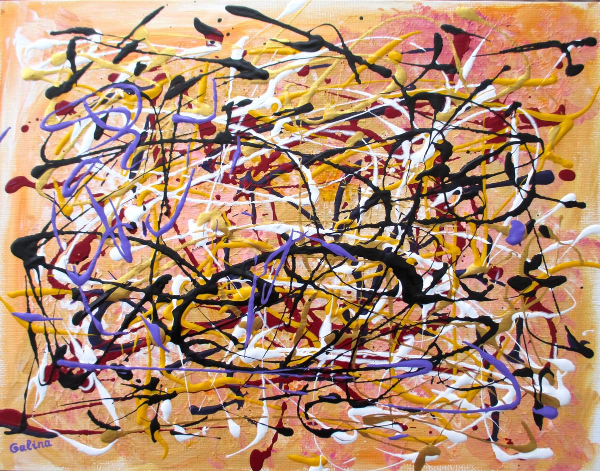 Spring Energy Ii By Galina Victoria, 14 X 11, Artwork For Sale On Artfinder