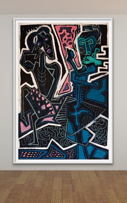 canvas 4 by František Florian by Frantisek Florian