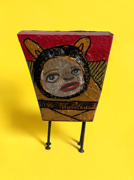 Wood human #172