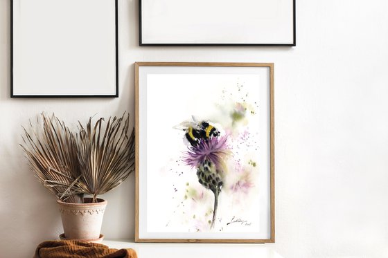 Thistle and Bee