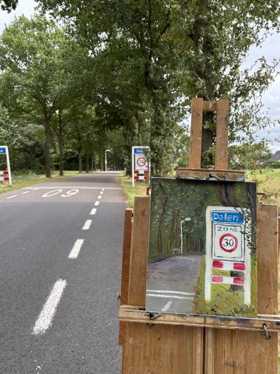 Welcome in Dalen. Plein air