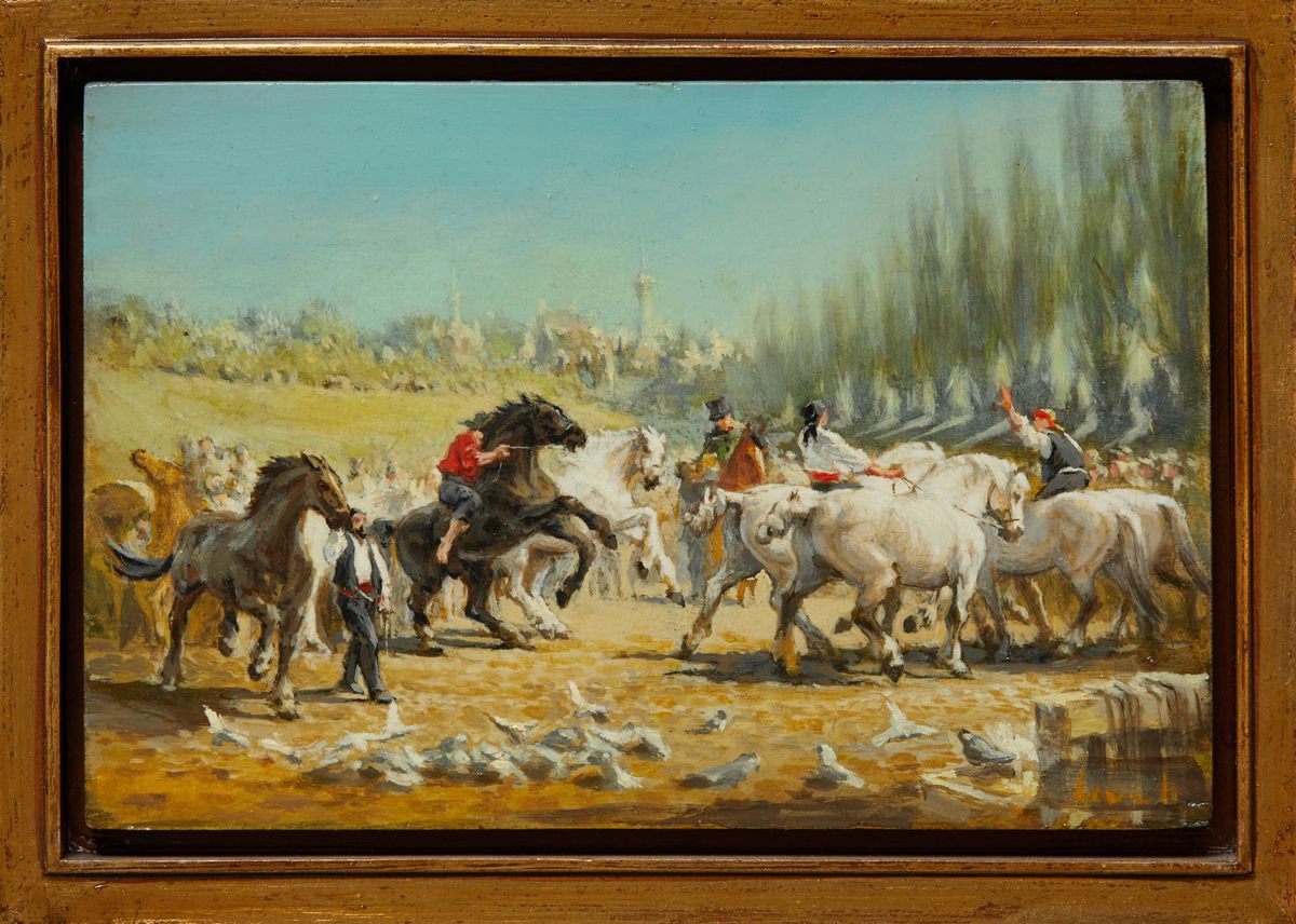 The Horse Fair (Weekdays and Fun Weekends) by Alexander Levich