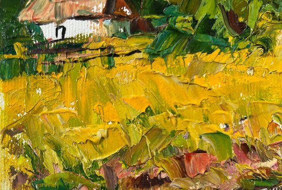 Noon in the village