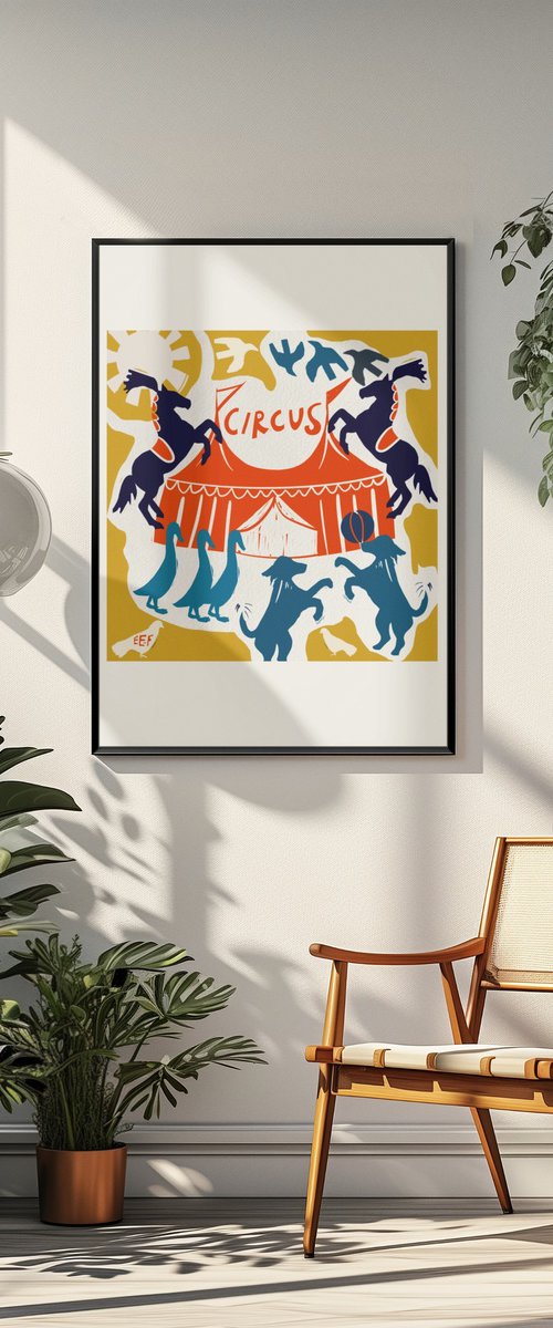 A DAY AT THE CIRCUS by Emma Evans-Freke