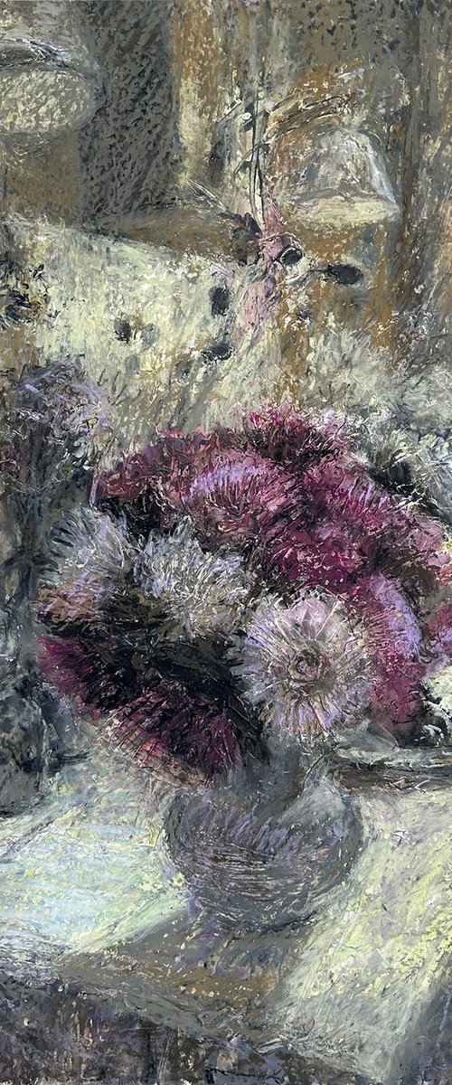 There were asters on the table that day by Liudmyla Chemodanova
