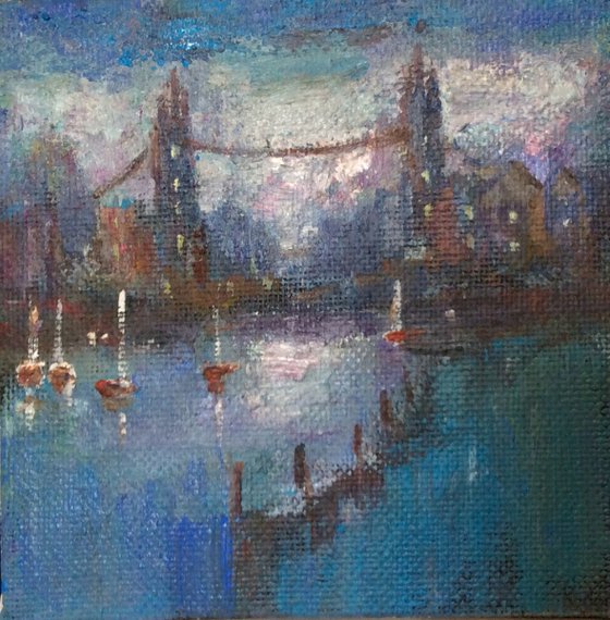 TOWER BRIDGE TWILIGHT