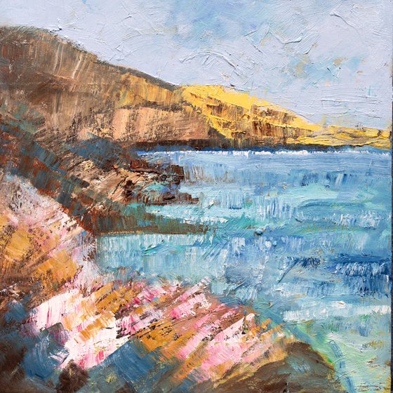 Flowers on the Cliff