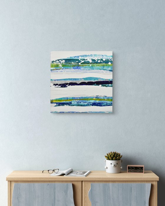 Aqua 13 - Featured Painting