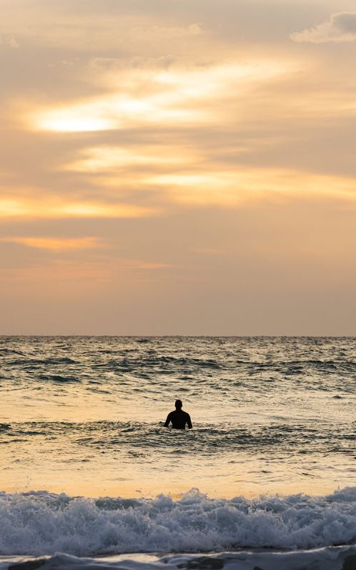 SOLITUDE AT SUNSET by Andrew Lever