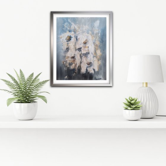 White Drift - Oil on canvas