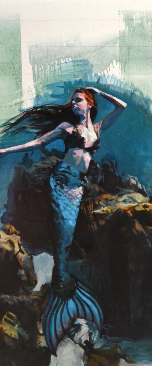 The Mermaid of the sea by Marco  Ortolan