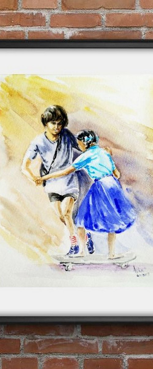 Joys of childhood 6 by Asha Shenoy