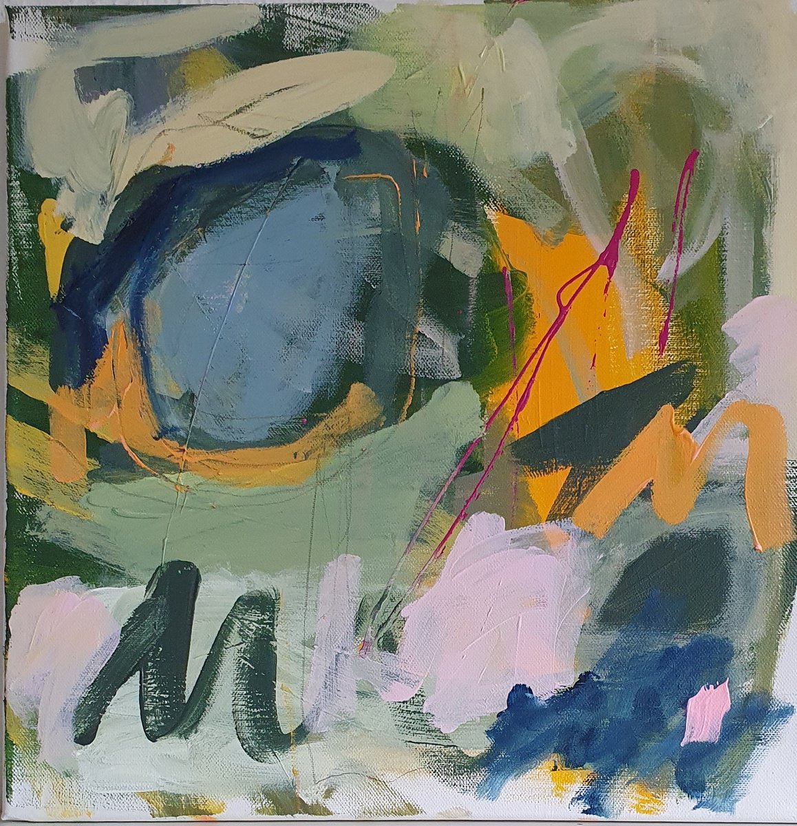 Through The Microscope 3 By Jutta Widrinsky, 16 X 16, Artwork For Sale On Artfinder