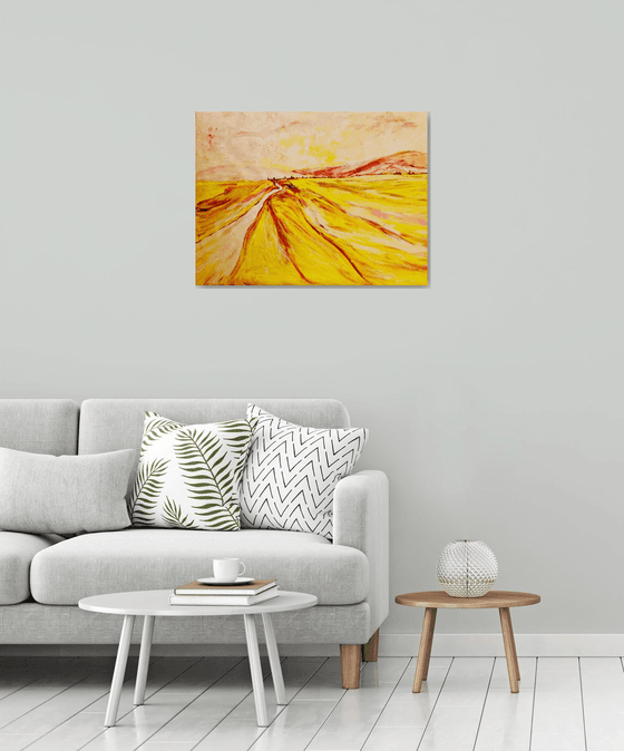 Yellow fields, Silence Series