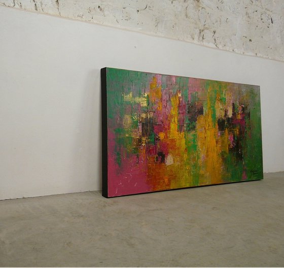 Shades Of Vibrant Health  (Large, 120x60cm)