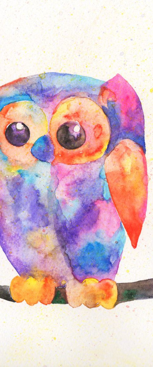 Owl by Luba Ostroushko