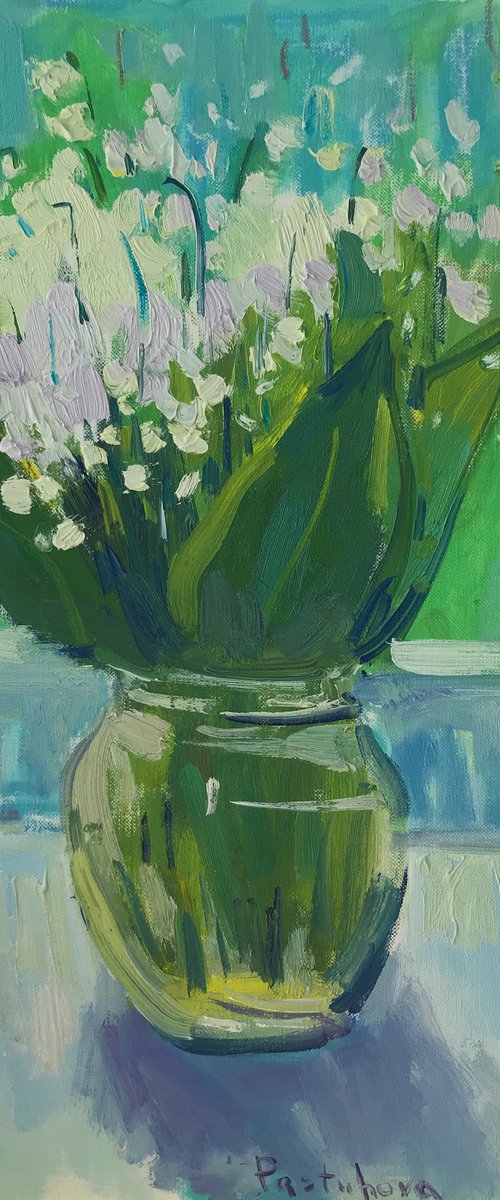 lilies of the valley by Yuliia Pastukhova