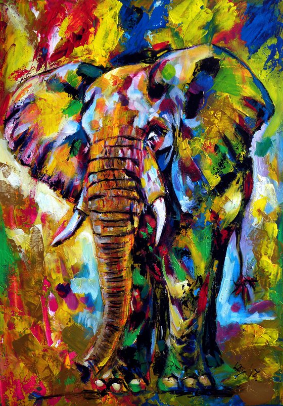 Majestic elephant