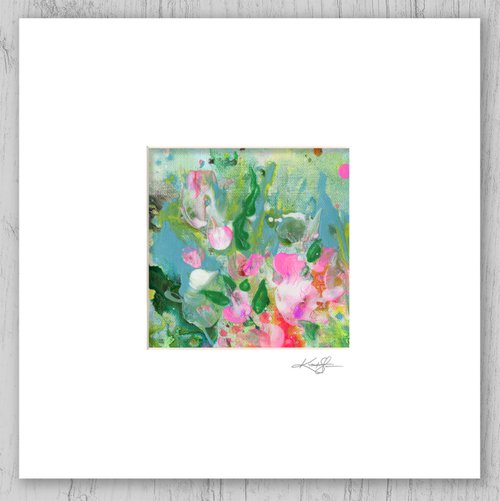 Among The Blooms 29 - Floral Abstract Painting by Kathy Morton Stanion by Kathy Morton Stanion