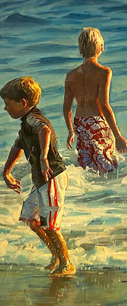 Two Beach Boys by Paul Cheng