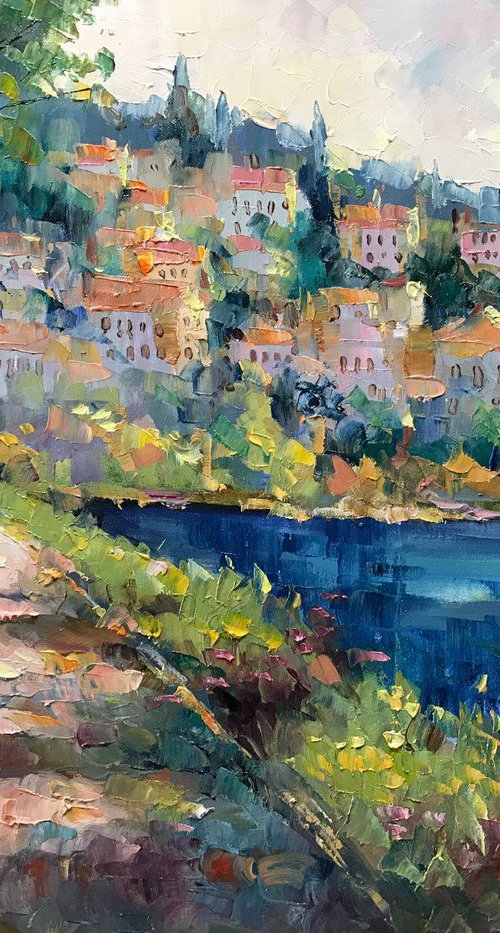 Sunny Day Stroll by W. Eddie