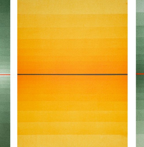 Two Sides 12 -Triptych by Catia Goffinet
