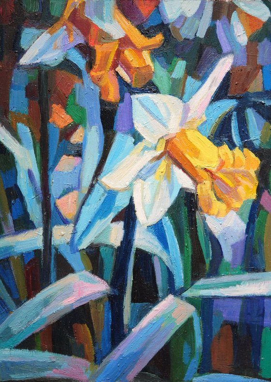 Narcissus / 34 x 24 x 0.3 cm