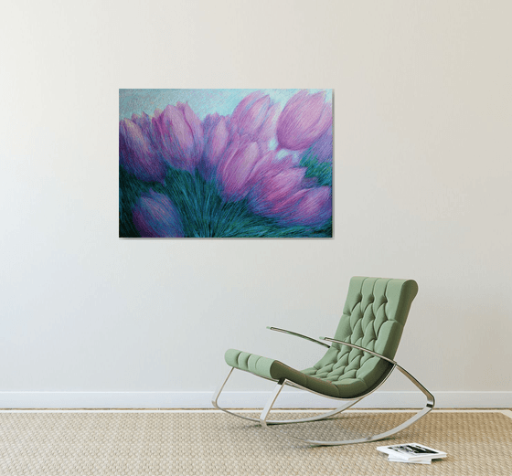 Violet Tulips