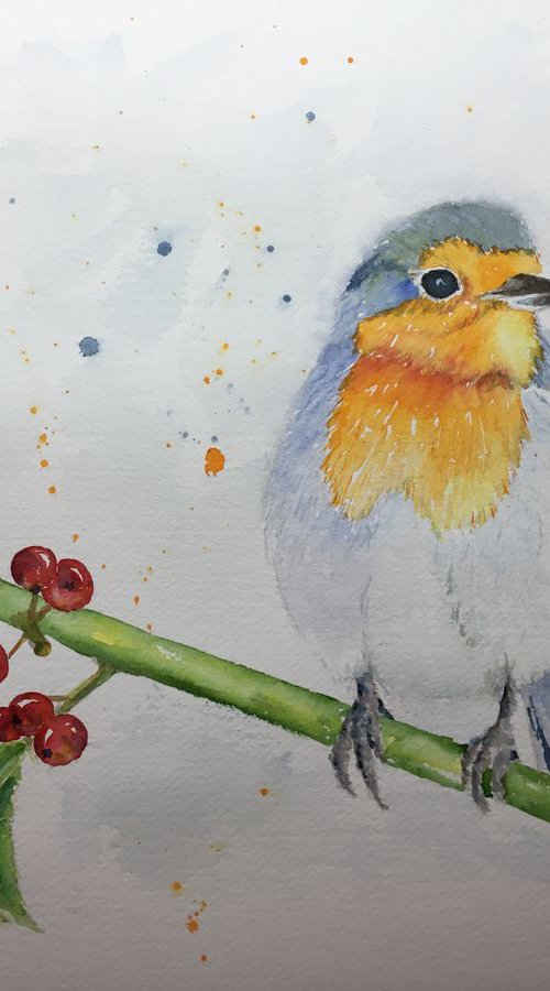 Little Robin by Sabrina’s Art