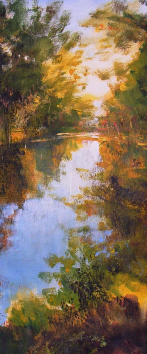 " Silent river " by Ivan  Grozdanovski