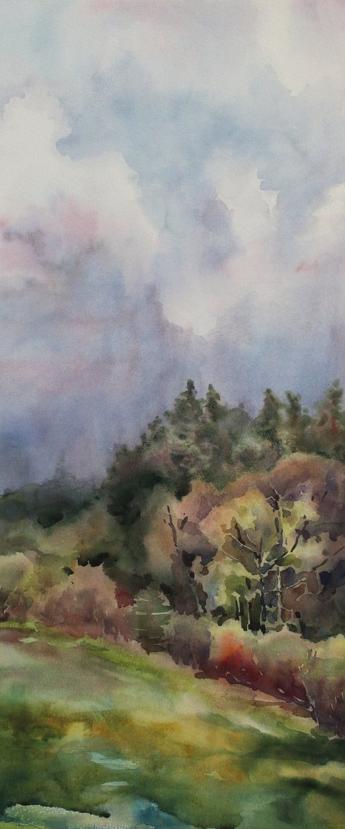 Before the rain by Yurii Pashkov
