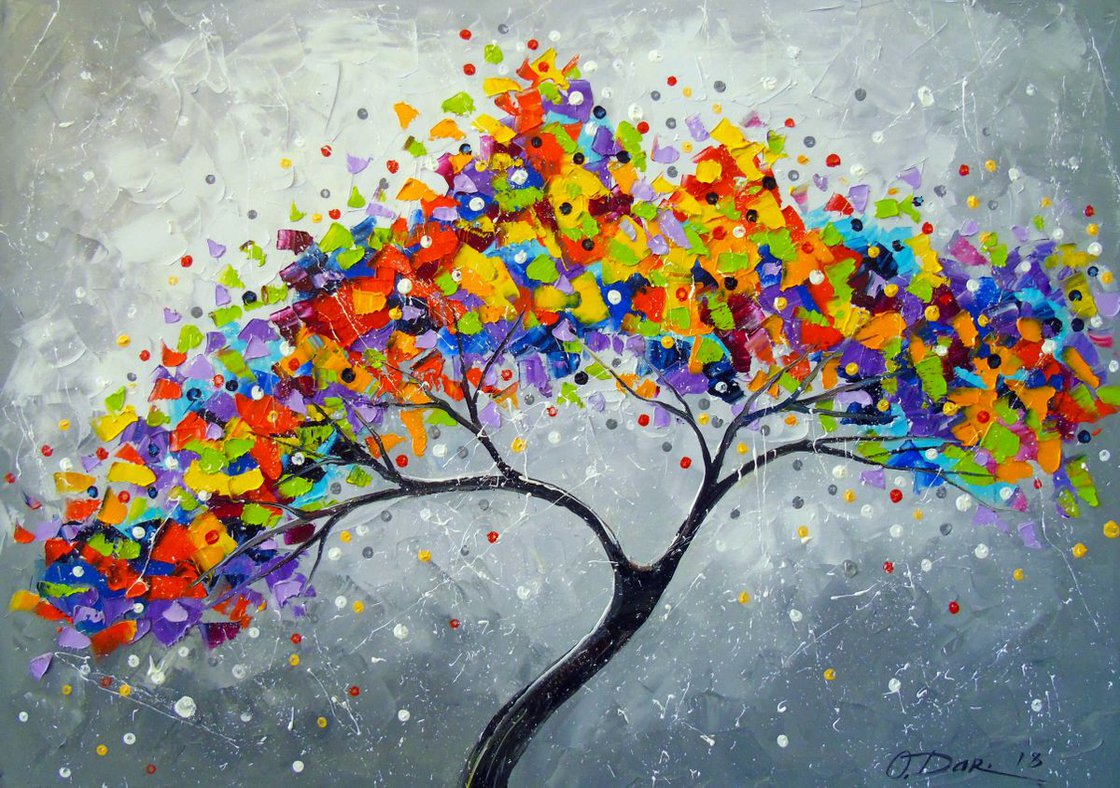 Love tree Paintings by Olha Darchuk 