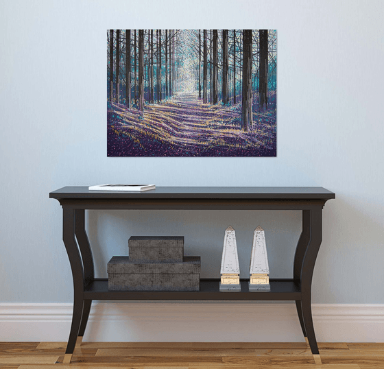 Light Through Winter Trees