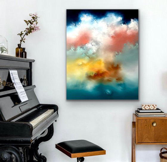 Euphoria - Abstract Landscape - 100cm x 80cm