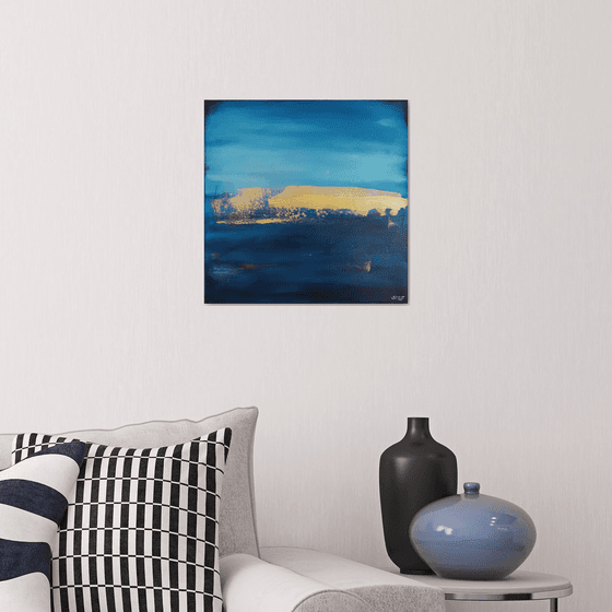 Golden Horizont 3 – Abstract seascape
