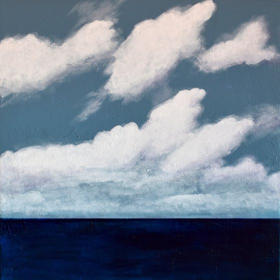 Clouds seascape